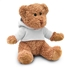 Teddybeer met sweatshirt - wit