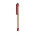 Gerecycled kartonnen touch pen - rood