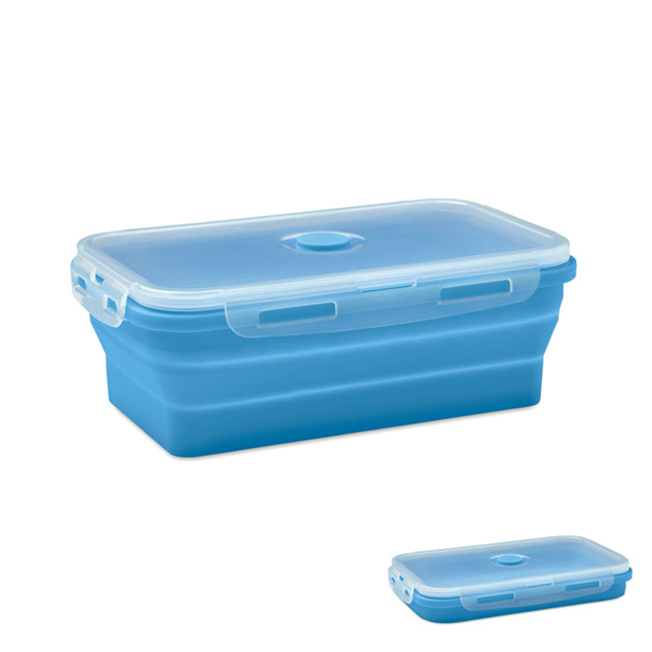 Inklapbare siliconen lunchbox