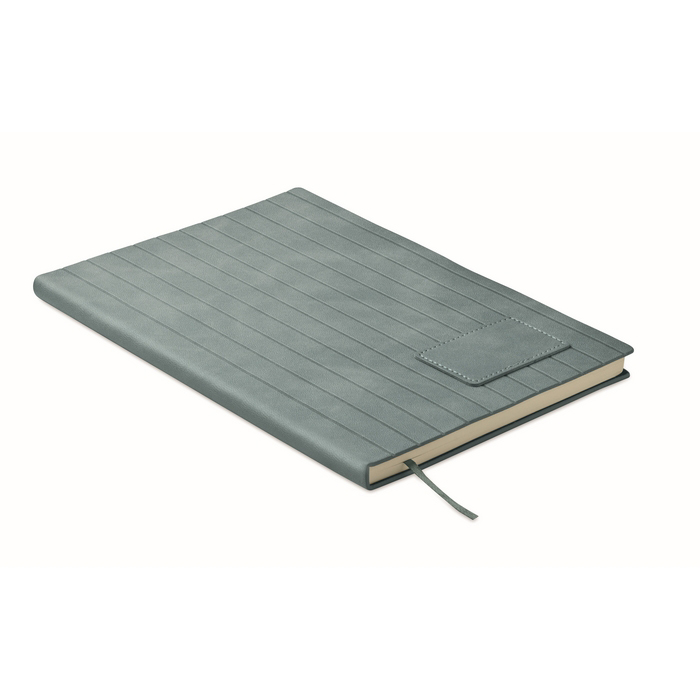 A5 notitieboek in smokey PU