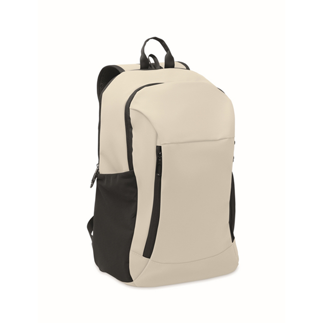 15" zachte PU laptop rugzak