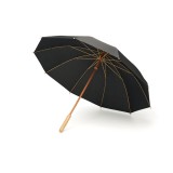 23,5 inch RPET/bamboe paraplu