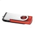 USB - transparant rood