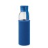 Gerecyclede glazen fles 500 ml - royal blauw