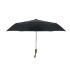21 inch opvouwbare paraplu - zwart