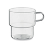 Hoog borosilicaatglas 300ml - transparant