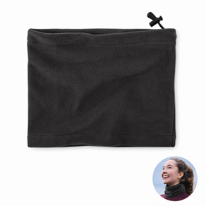 Multifunctionele fleece muts - zwart
