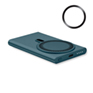 Draadloze oplader powerbank - blauw