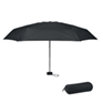 19 inch opvouwbare paraplu - zwart
