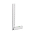 Aluminium waterpasliniaal 30cm - zilver