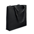 Strandtas canvas 320gr/m² - zwart