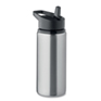 Enkelwandige fles 500ml - mat zilver