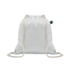 Fairtrade trekkoordtas 180g - wit