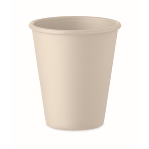 Enkelwandige PLA beker - beige