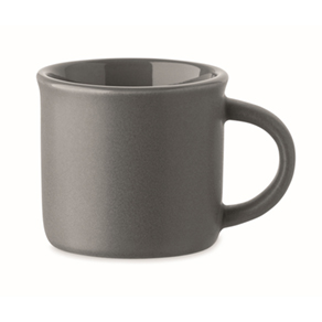 Keramisch espressokopje 40ml - donker grijs