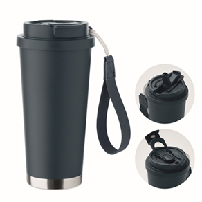Dubbelwandige beker 500ml - Dark navy