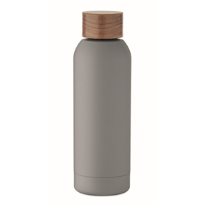 Enkelwandige fles 700ml - grijs