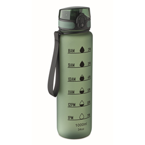Sportwaterfles RPET 1L - Dark green