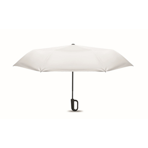 21 inch windproof paraplu - wit