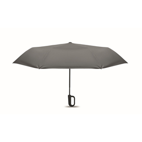 21 inch windproof paraplu - grijs