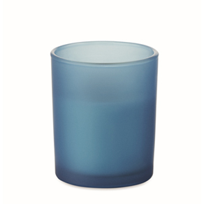 Plantaardige waskaars 80gr - blauw