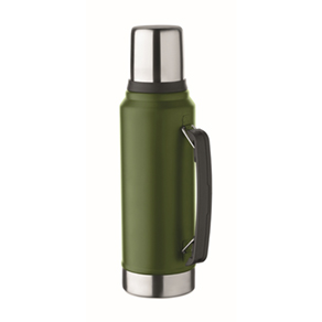 Dubbelwandige fles 1L - Dark green