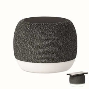15W speaker met oplader - zwart