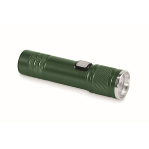 Oplaadbare COB zaklamp - Dark green