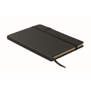 A5 notitieboek met USB - zwart