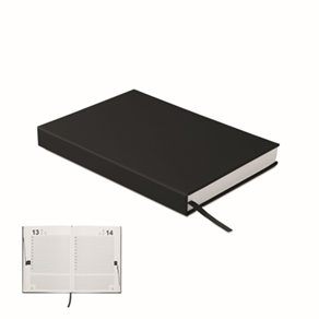 A5 dagplanner ongedateerd - zwart