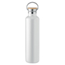 Dubbelwandige RVS drinkfles 1L - wit