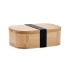 Bamboe lunchbox     650ml - hout