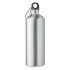 Aluminium fles 1L - mat zilver