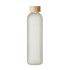 650ml Sublimatie glazen fles - transparant wit