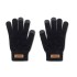 RPET tactiele handschoenen - zwart