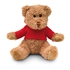 Teddybeer met sweatshirt - rood
