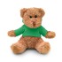 Teddybeer met sweatshirt - groen