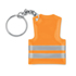 Sleutelhanger veiligheidsvest - neon oranje