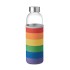 Glazen drinkfles 500ml - multicolour