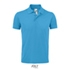 PRIME heren polo 200g - Aqua