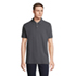 PACIFIC HEREN POLO - muisgrijs
