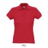 PASSION dames polo 170g - Rood
