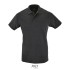 PERFECT HEREN Polo 180g - Charcoal Melange