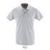 PERFECT HEREN Polo 180g - pure grey