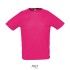 SPORTY HEREN T-Shirt - neon roze 2