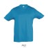 REGENT Kinder t-shirt 150g - Aqua