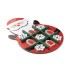 Kerstmis houten tic tac toe