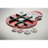 Kerstmis houten tic tac toe