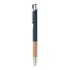 Pen van aluminium en kurk